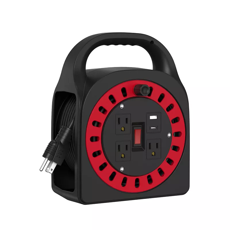 3 cửa hàng cuộn dây nhựa USB 50ft 3 cửa hàng cuộn dây nhựa USB 50ft