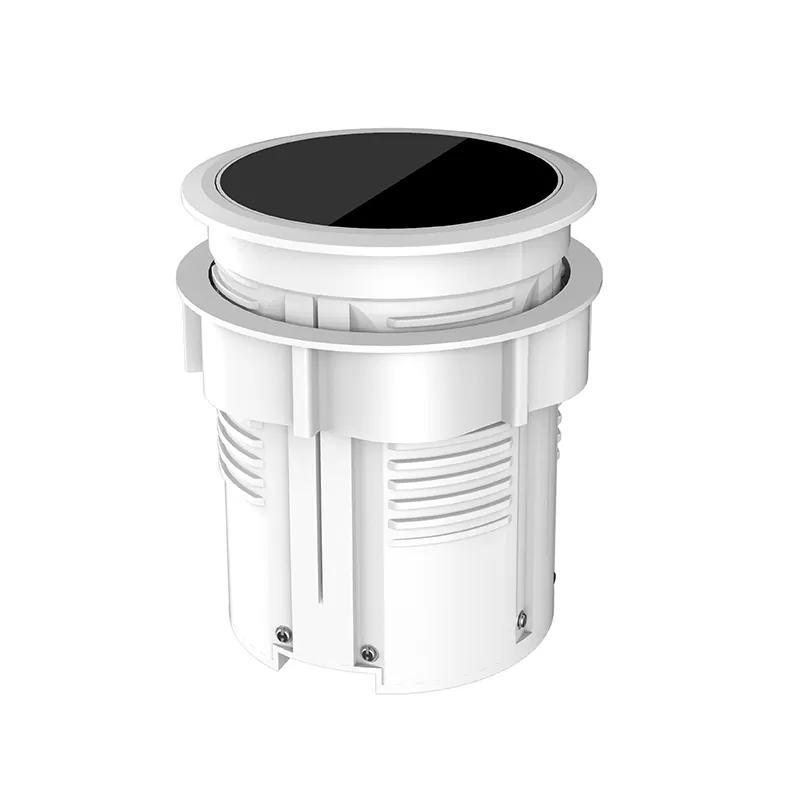 3 ổ cắm USB Bàn nhựa đầu vào
