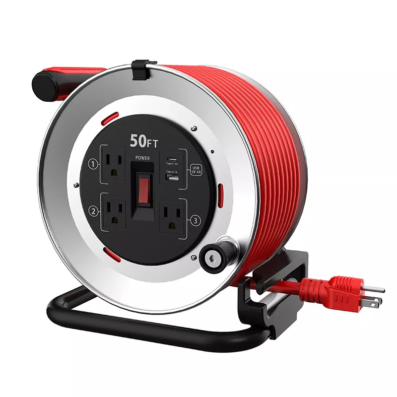 3 cửa hàng cuộn dây kim loại USB4A 50ft